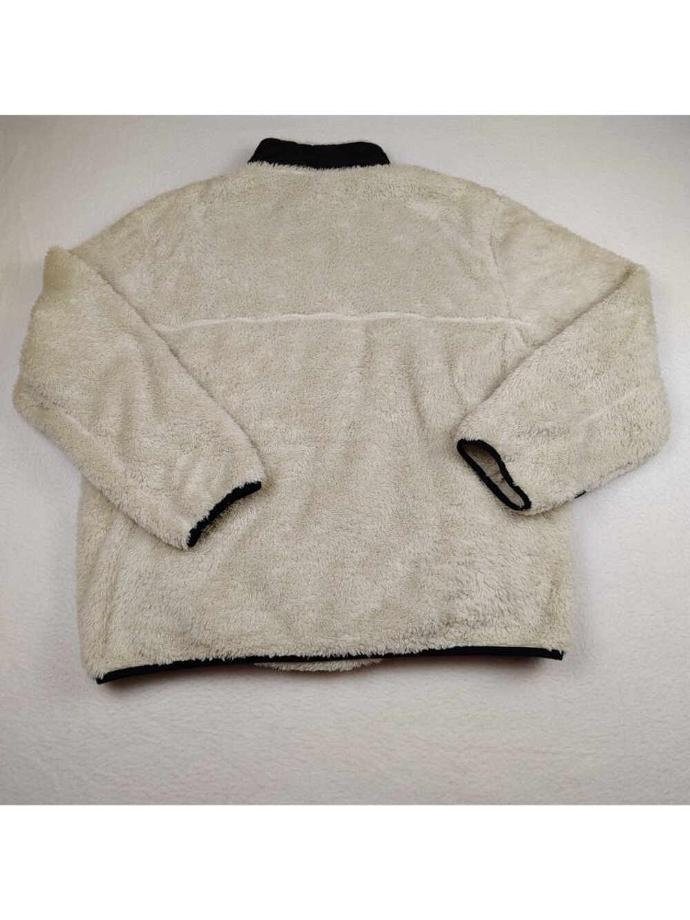Zyia Active Cream Teddy Fleece 1/4 Zip Pullover Jacket Womens XL - Picture 4 of 12